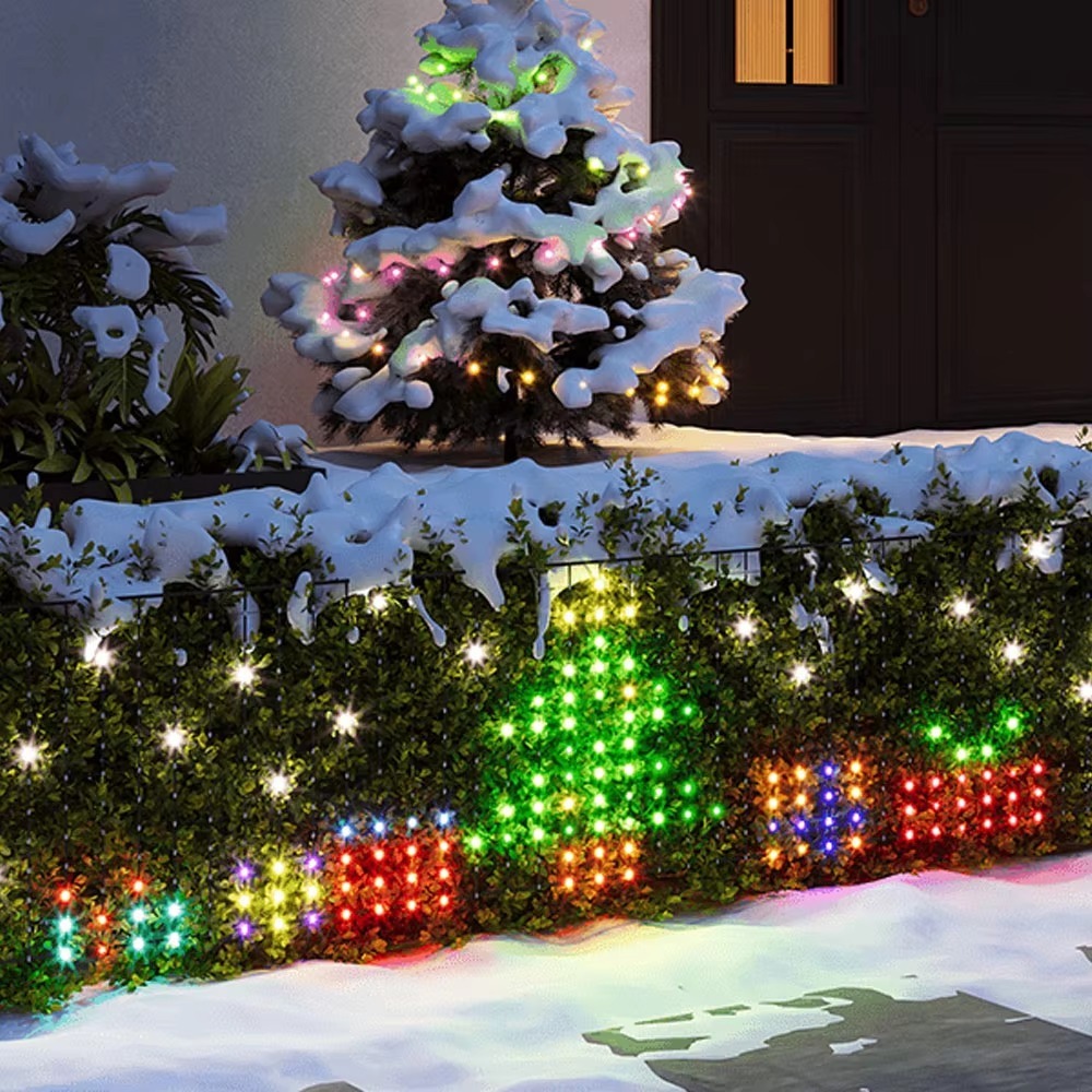 Lighting Christmas Decor - Nieuwe kerstlampjes set met Bluetooth-app, RGBIC,