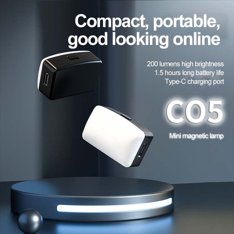 Lighting Visual - Mini Magnetisch Selfie Invullicht Draagbare Pocket