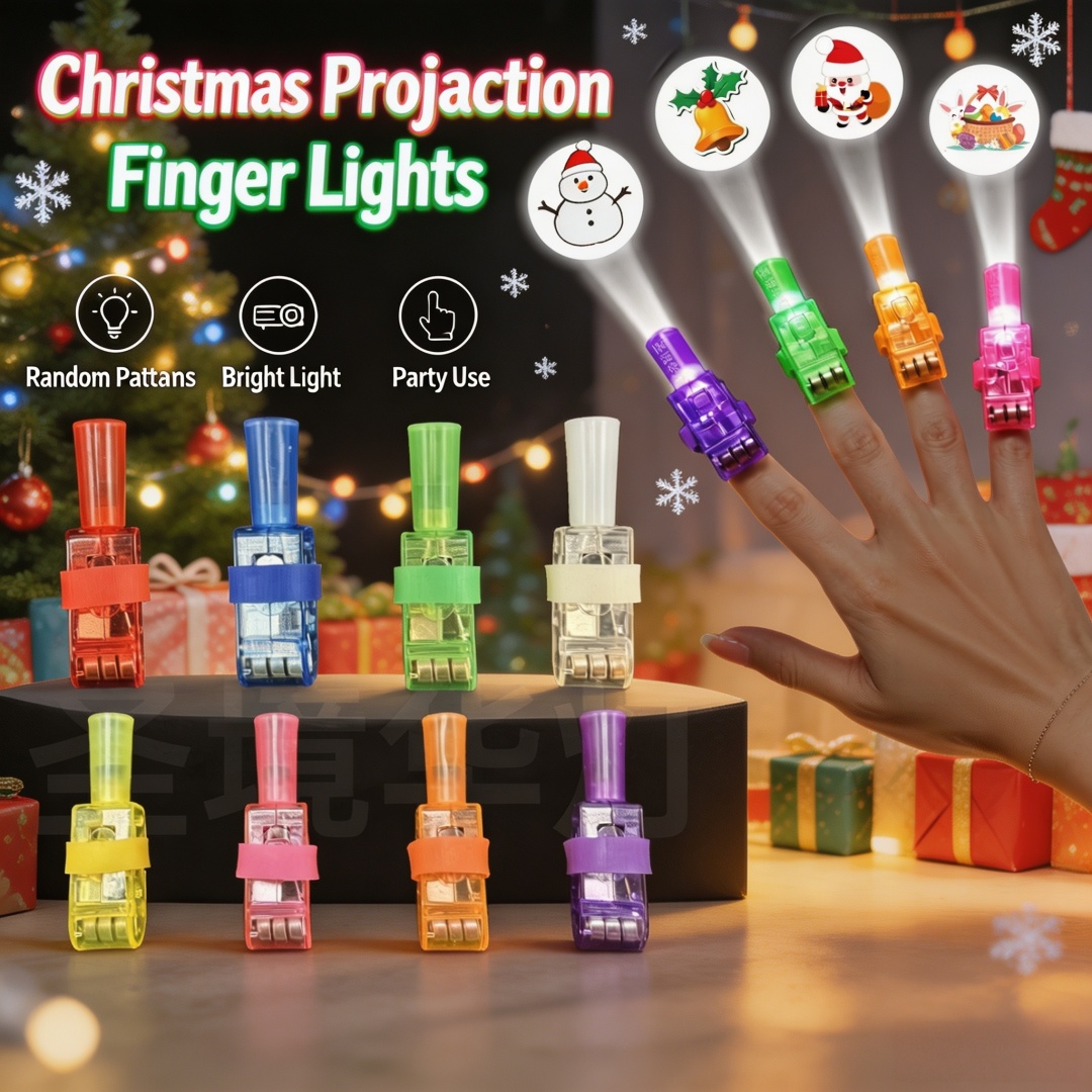 24 stuks Kerstprojectie Vinger - Lighting Christmas Decor recensie en prijs