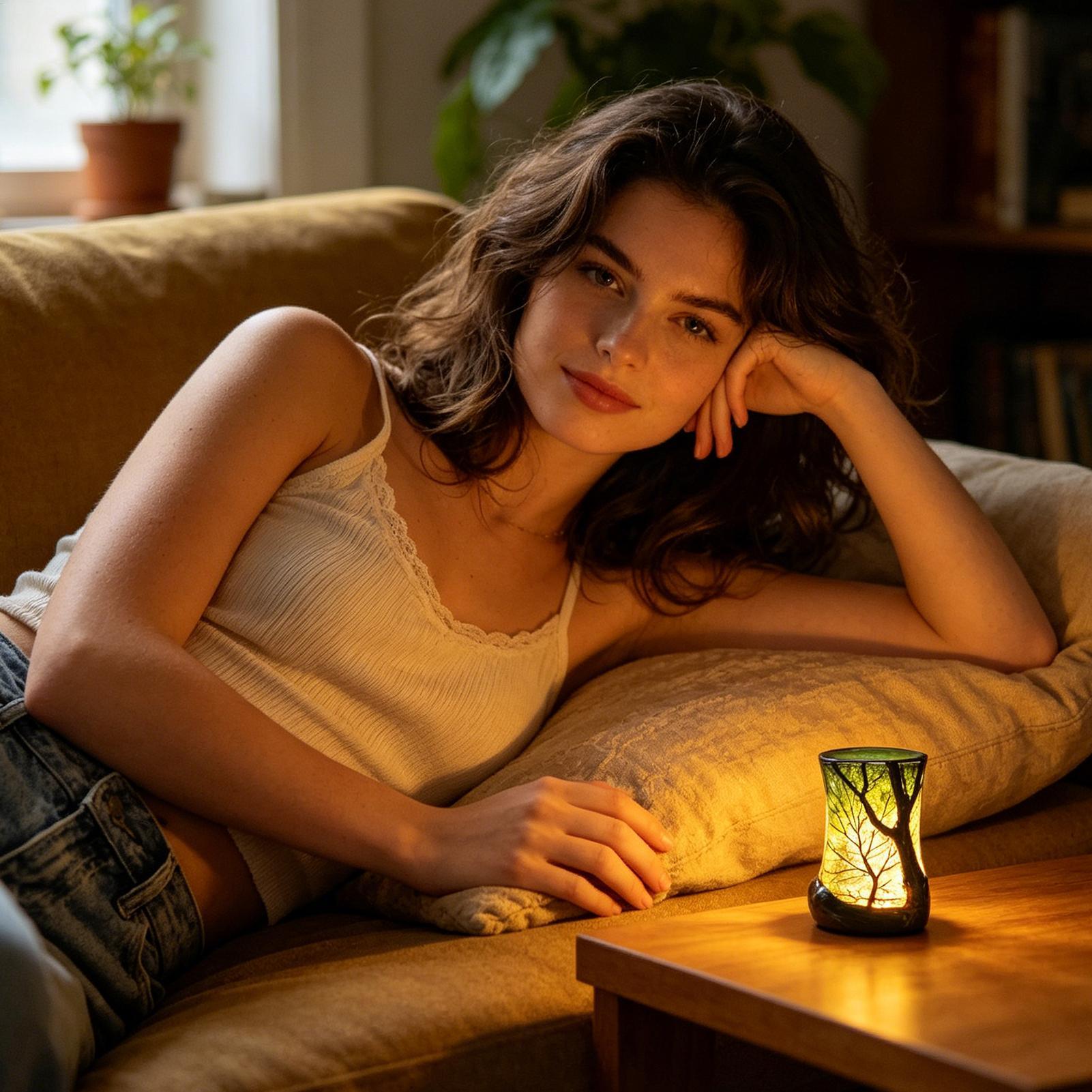 Nachtkastje Lamp Bos Nachtlamp - Lighting Decor Bedroom recensie en prijs