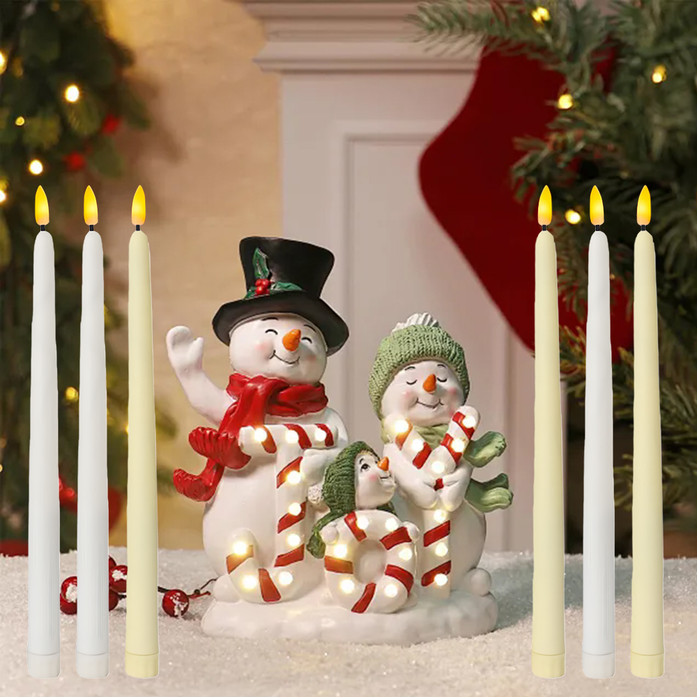 6 stuks LED-kaarsen zonder vla - Lighting Decoration Ideas recensie en prijs