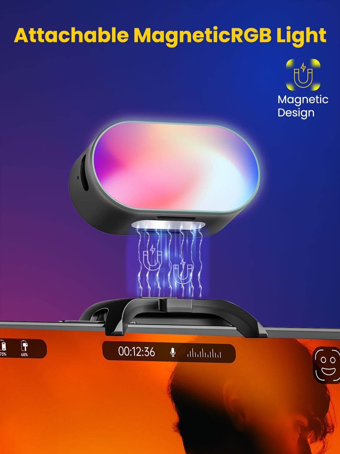 AOCHUAN Mini RGB Magnetisch In - Lighting Visual recensie en prijs