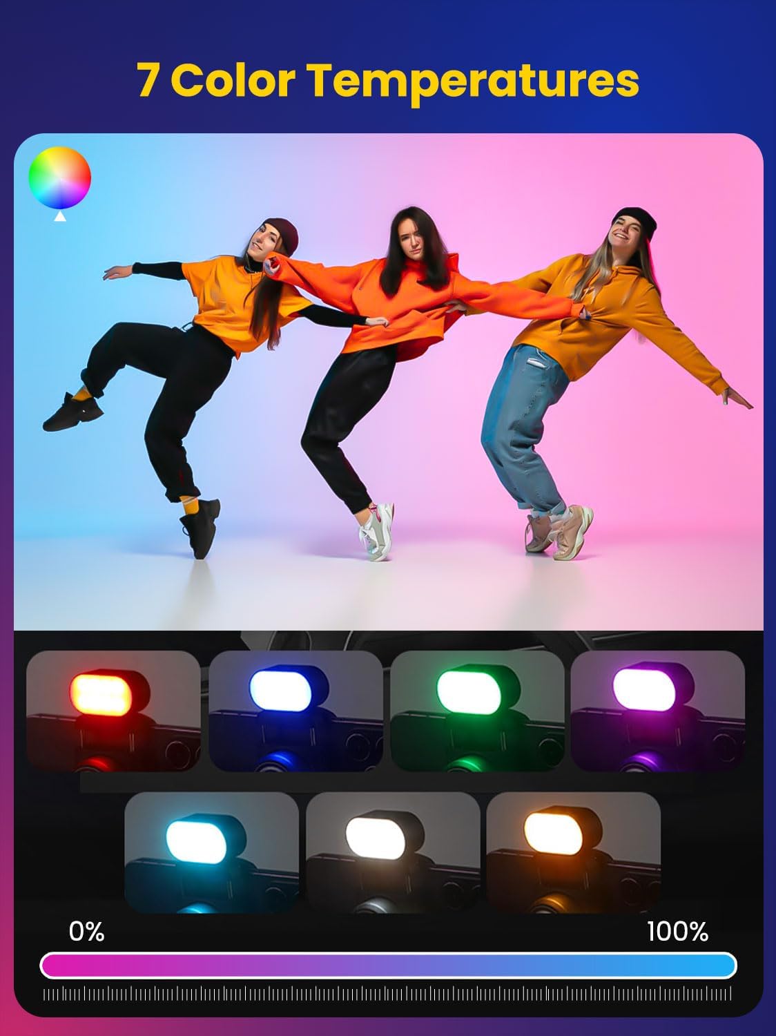 AOCHUAN Mini RGB Magnetisch In - Lighting Visual recensie en prijs