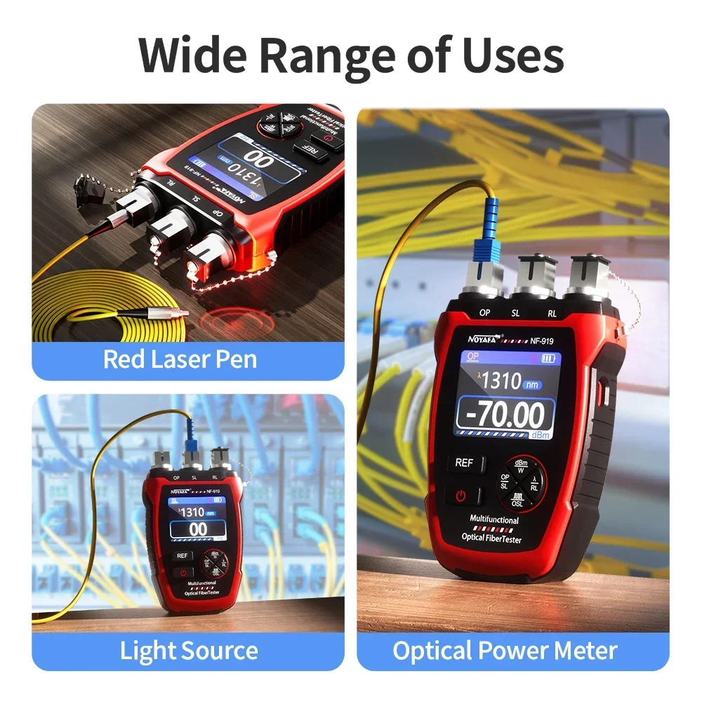 NOYAFA Glasvezeltester Optisch - Lighting Visual recensie en prijs