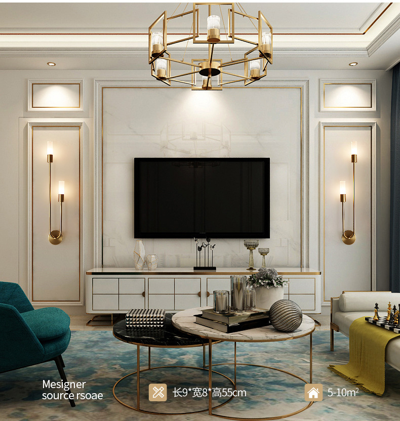 # Retro achtergrond woonkamer  - Up Lighting Decor recensie en prijs