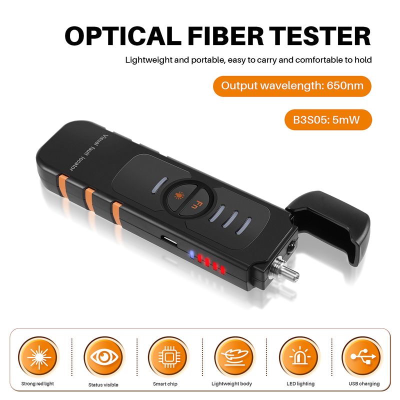 [NEWA08R】 Glasvezeltester Pen- - Lighting Visual recensie en prijs