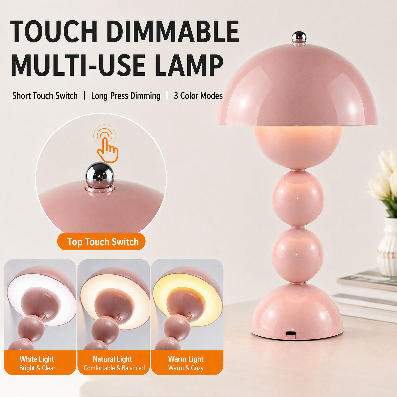 USB Mushroom Bud LED Tafellamp - Lighting Decor Bedroom recensie en prijs