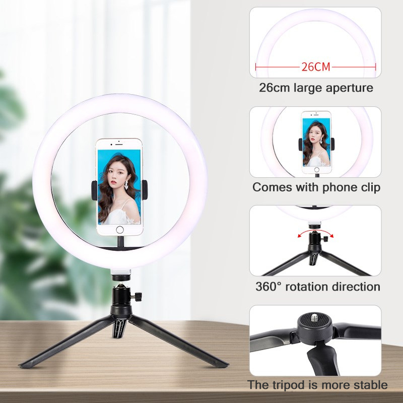 26 cm 10 inch Led Ring Selfie  - Lighting Visual recensie en prijs