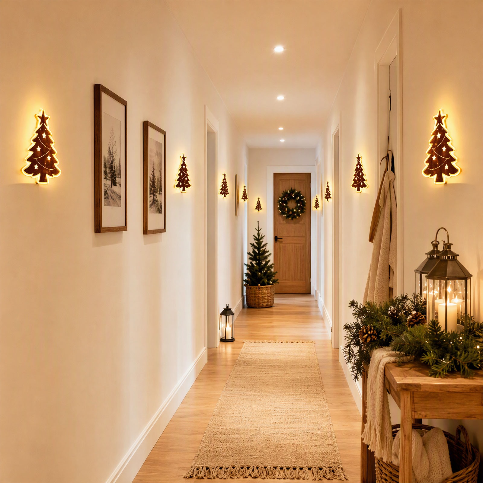 Kerstman Rendier Gloeiende 3D  - Up Lighting Decor recensie en prijs